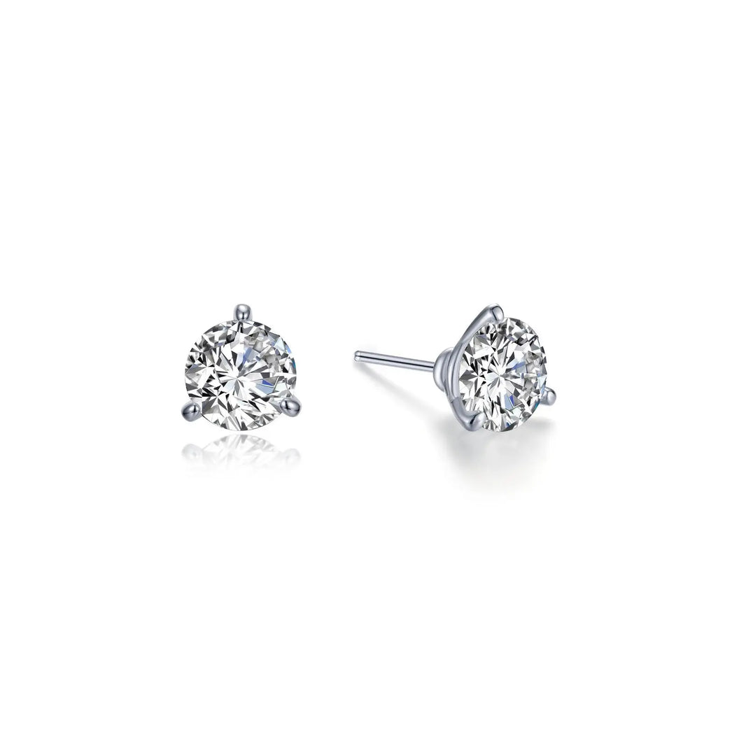 0.5 CTW 3 Prong Martini Stud Earrings Lafonn