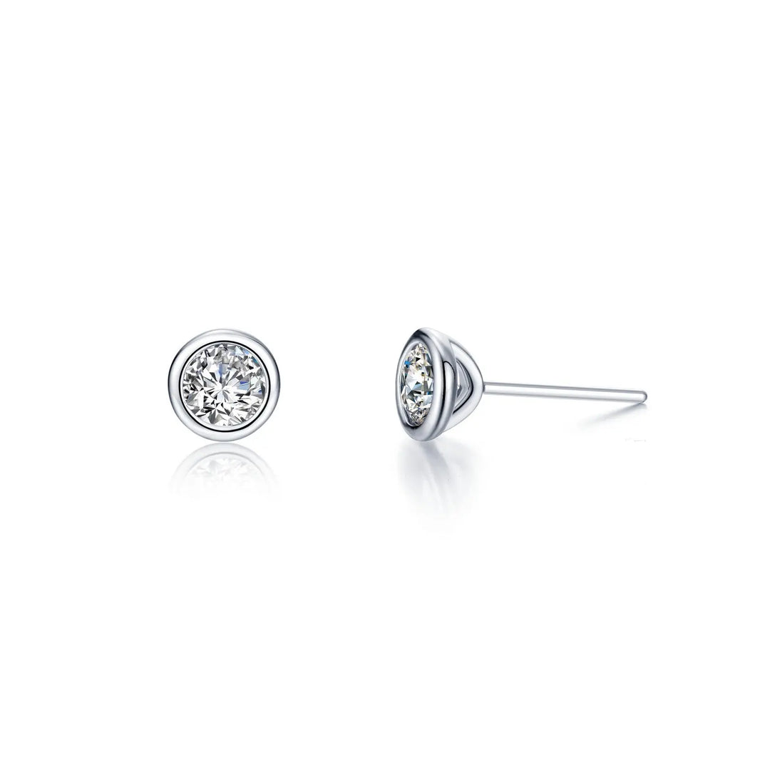 1 Carat Total Weight Simulated Diamond Earrings Lafonn