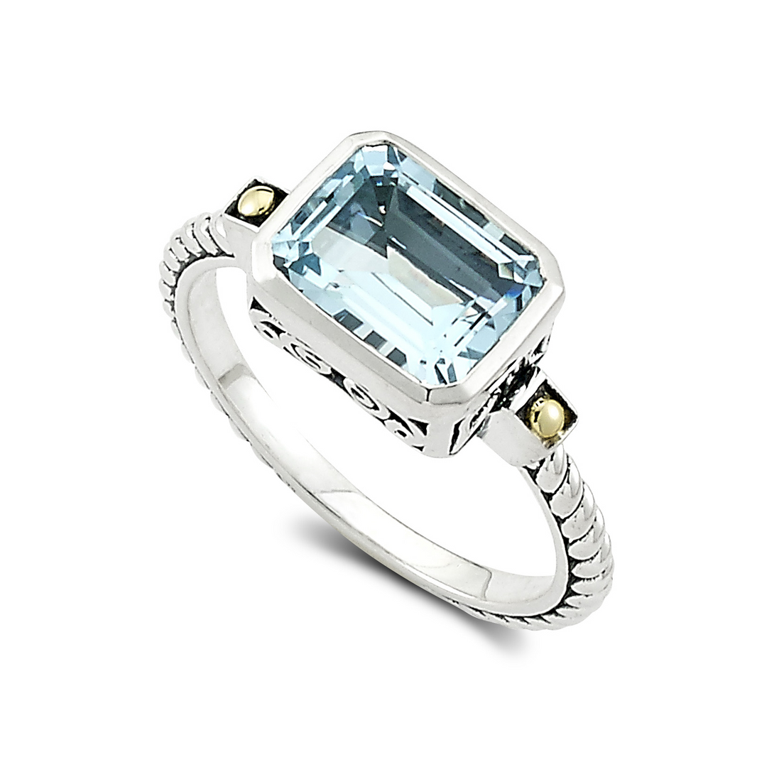 Blue Topaz Ring
