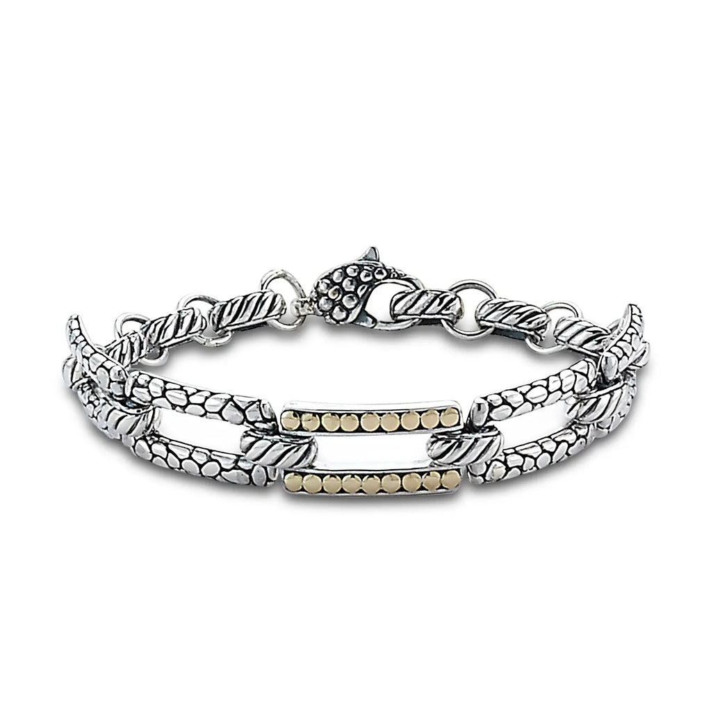Balinese Design Open Link Bracelet Samuel B Collection