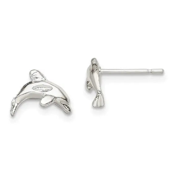Children's Dolphin Earrings Quality Gold of Cincinnati