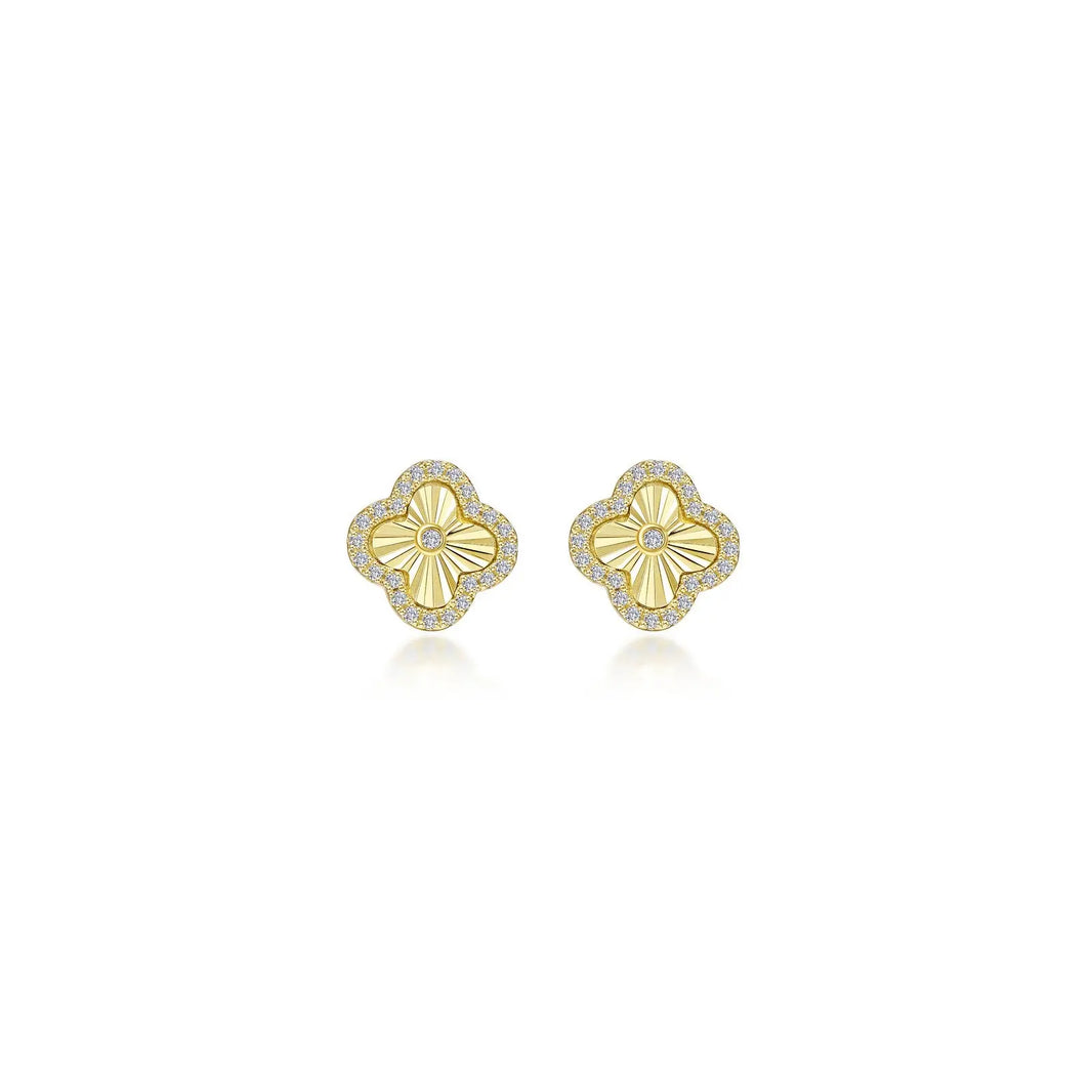 Clover Halo Earrings Lafonn