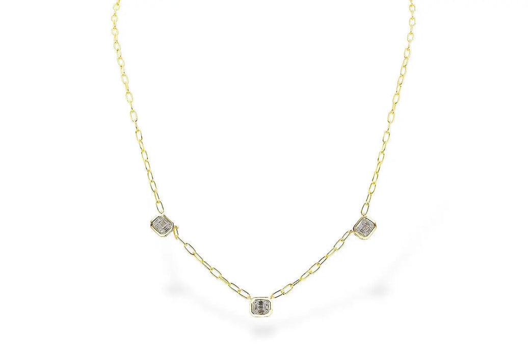 Diamond Paperclip Chain Allison Kaufman