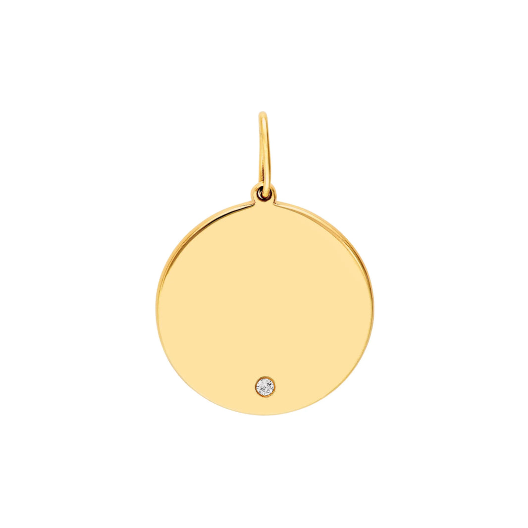 Diamond Round Pendant Midas