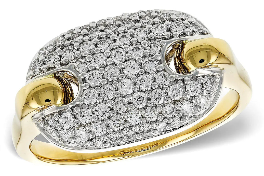 Diamond Tag Ring Allison Kaufman