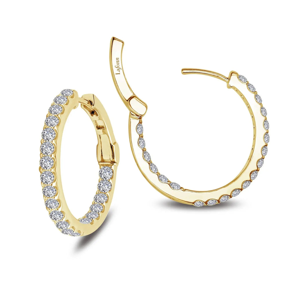 Inside-Outside Hoop Earrings Lafonn