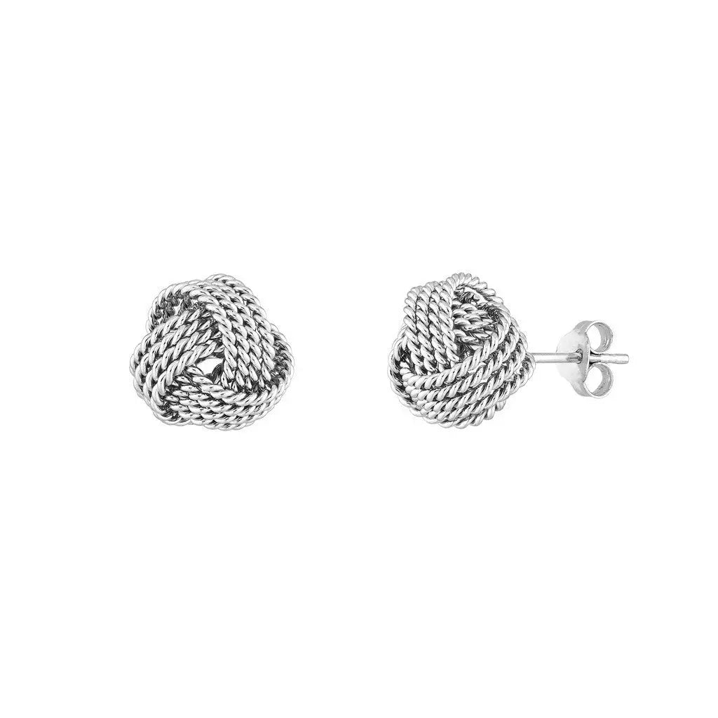 Knot Stud Earrings Midas