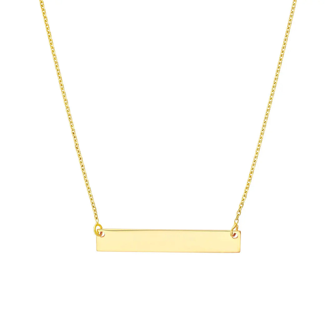 Mini Bar Necklace Midas