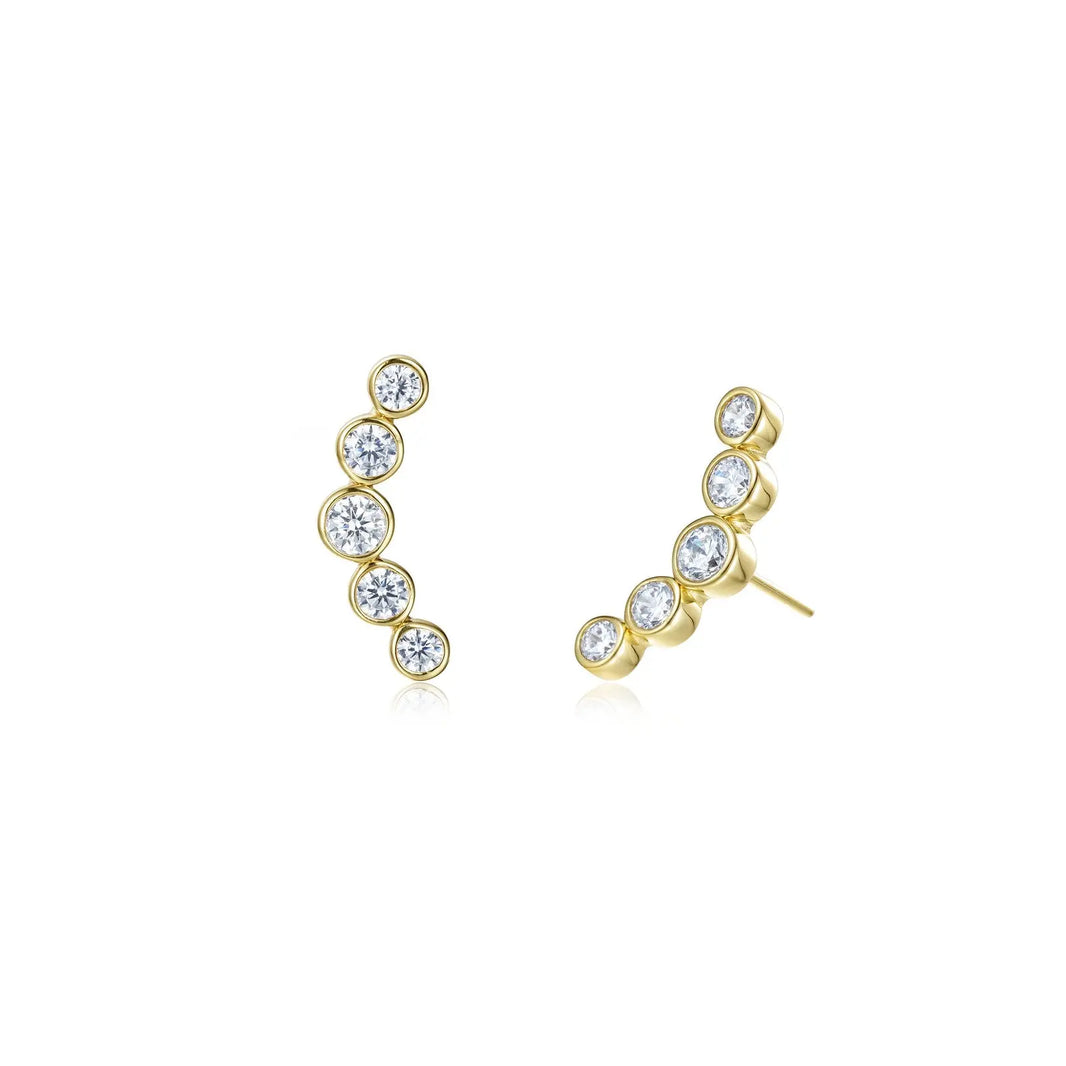 Olive Ear Climber Earrings Lafonn