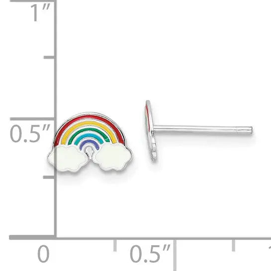 image Rainbow Earrings Quality Gold of Cincinnati