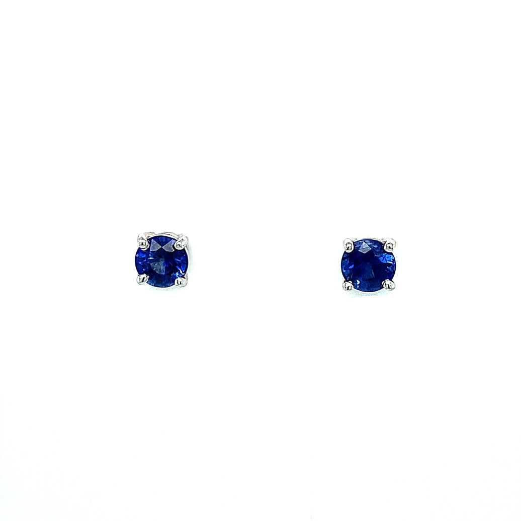 Small Sapphire Stud Earrings FITZGERALD