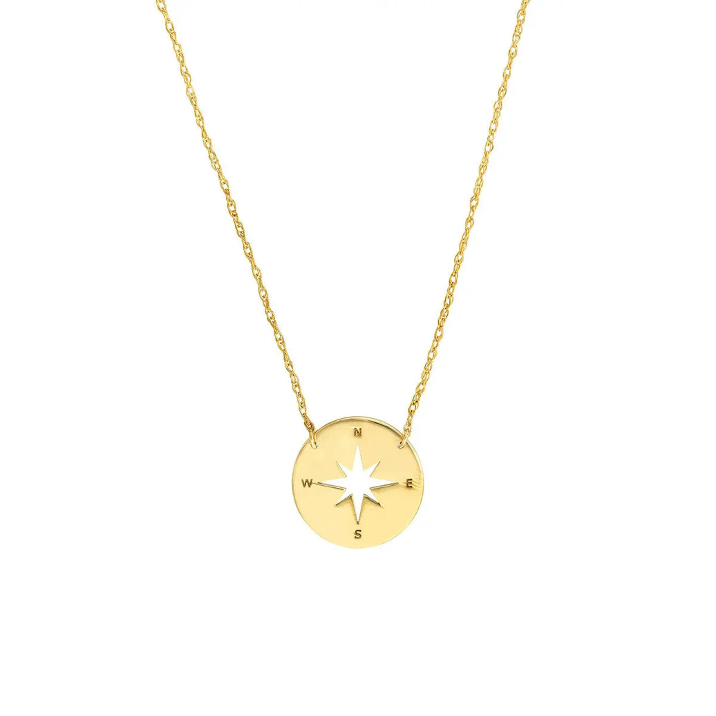 So you! Compass Rose Necklace Midas