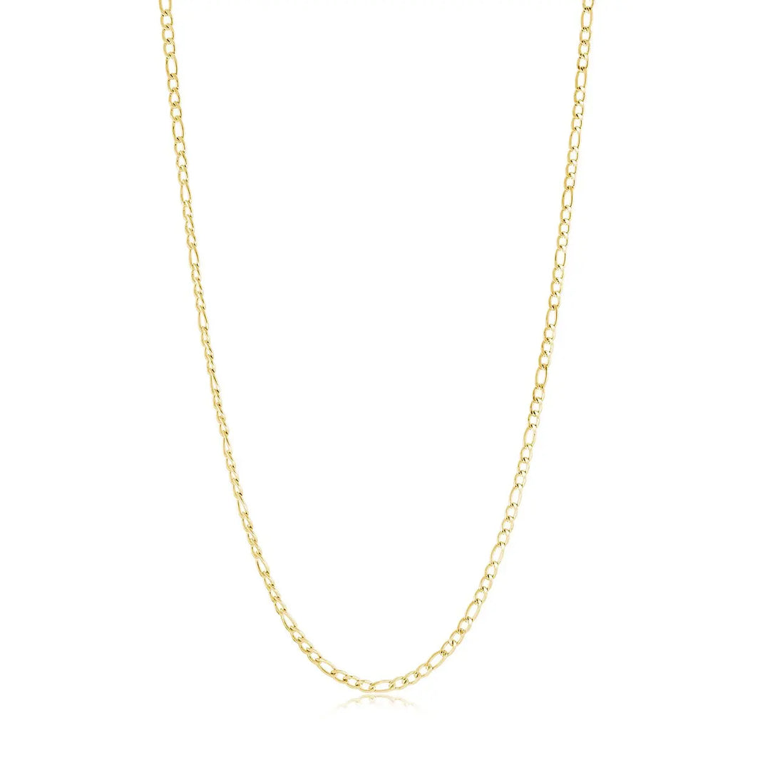 Stainless Steel Figaro Chain Italgem