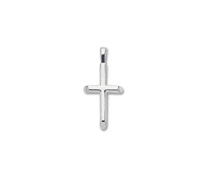 Sterling Silver Half Rounded Cross D'Amico Manufacturing Co., Inc.