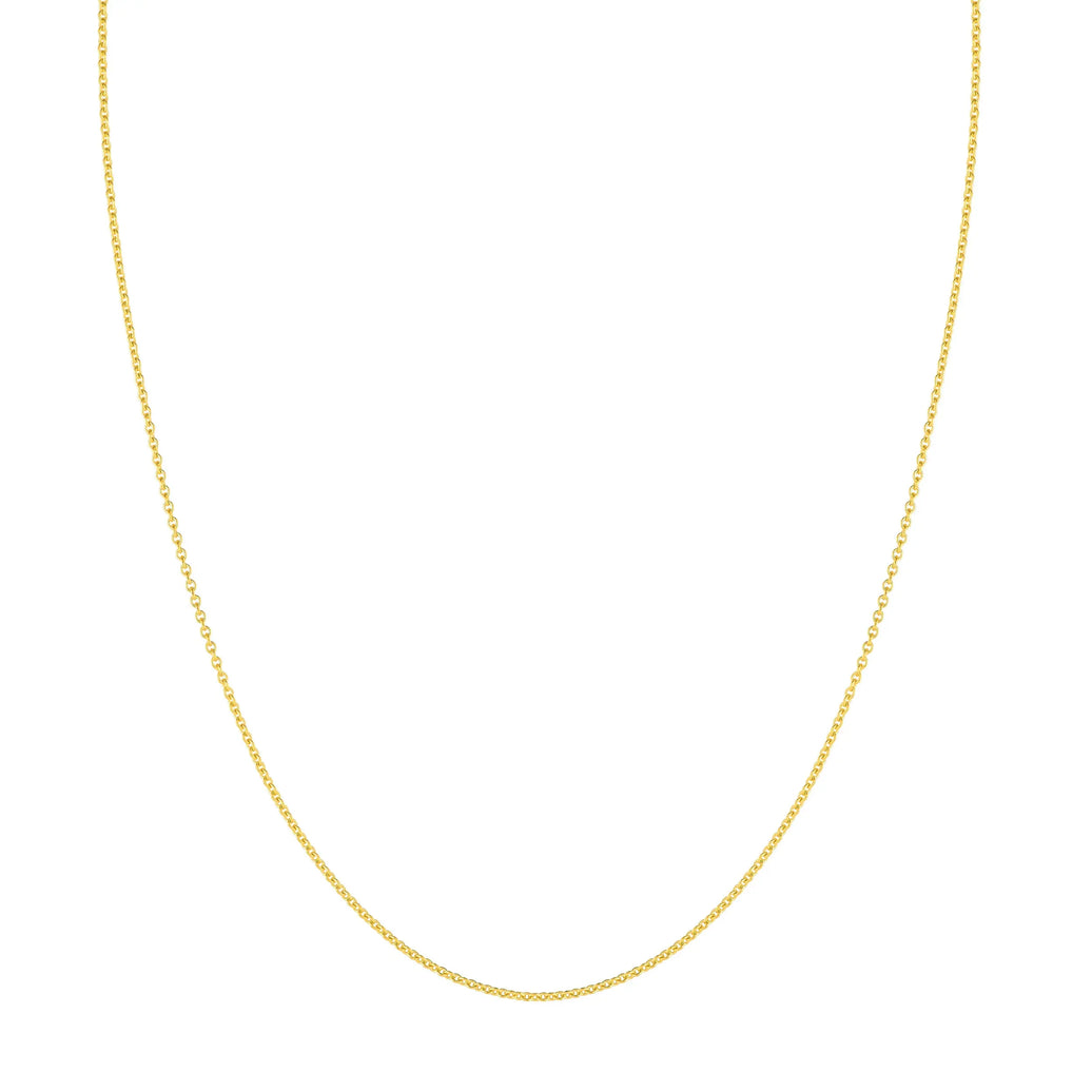 Yellow Gold 1.5mm Cable Chain Midas