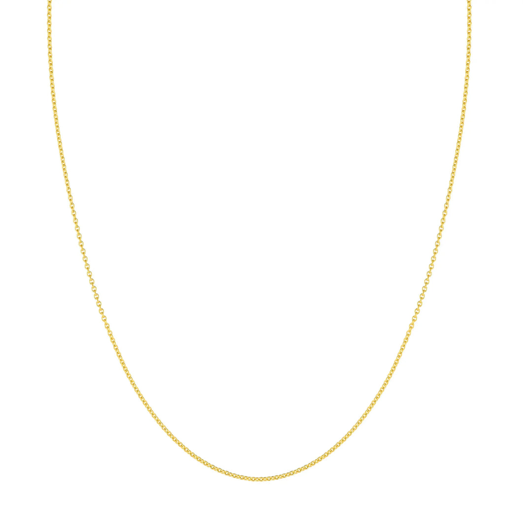 Yellow Gold 1.5mm Cable Chain Midas