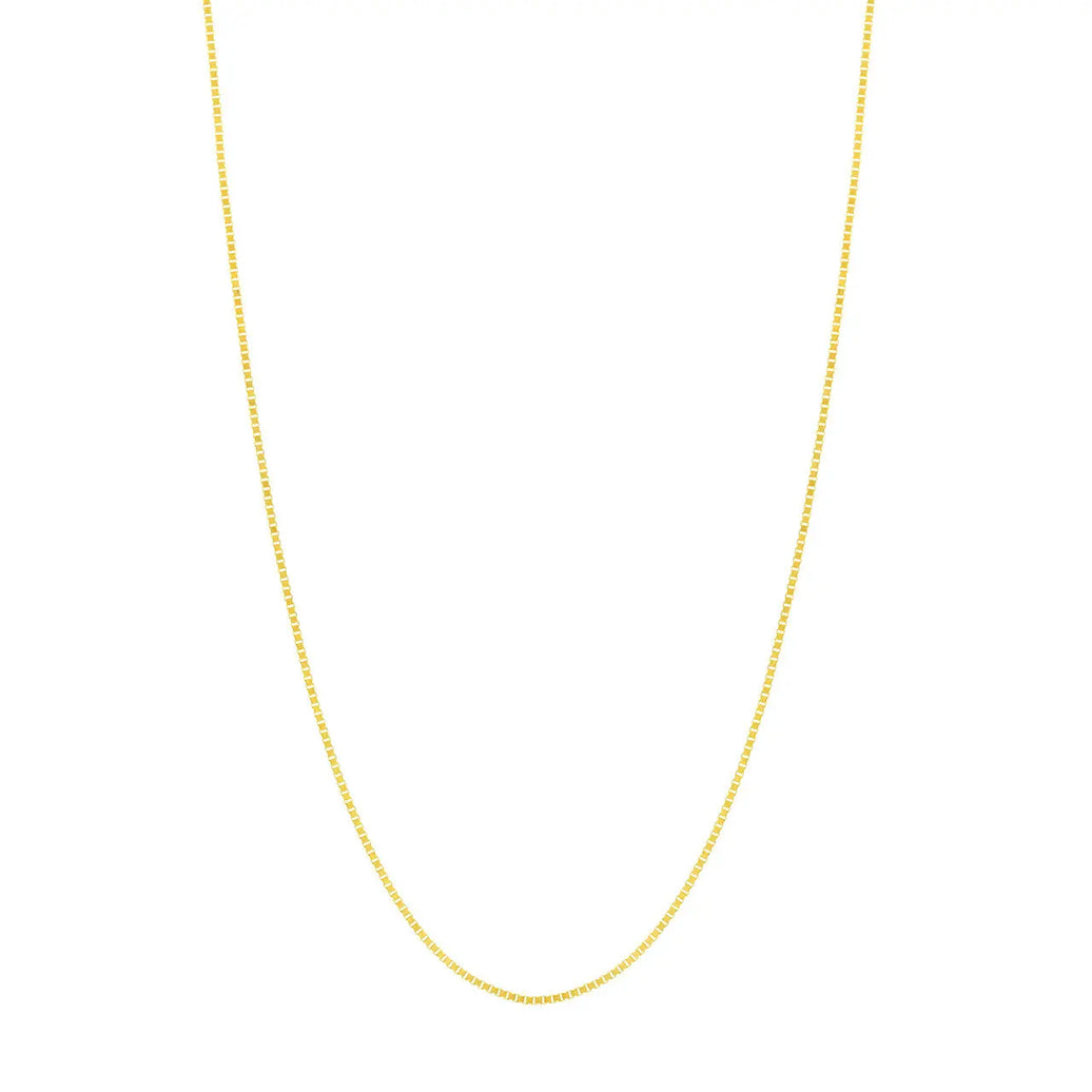 Yellow Gold Box Chain Midas
