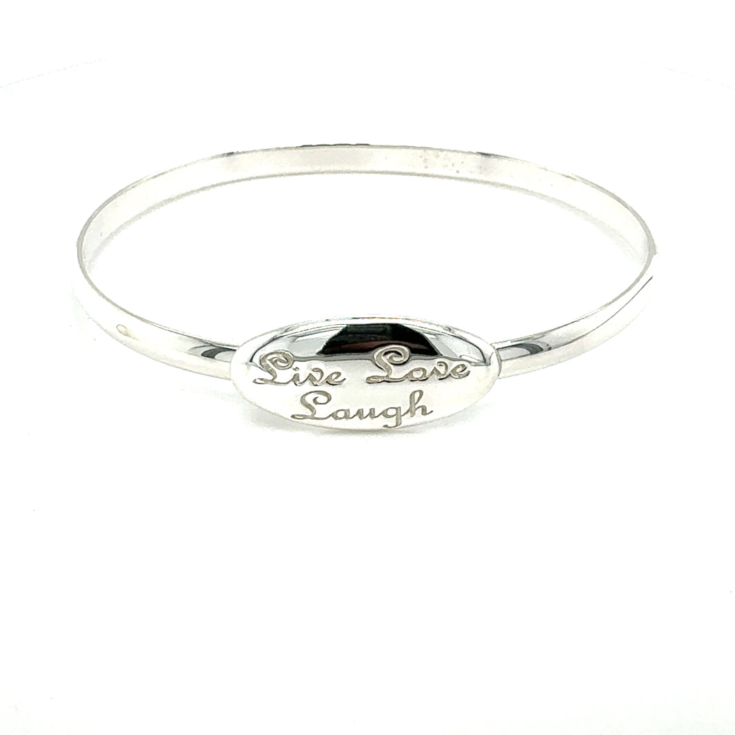 Live Laugh Love Bangle Bracelet