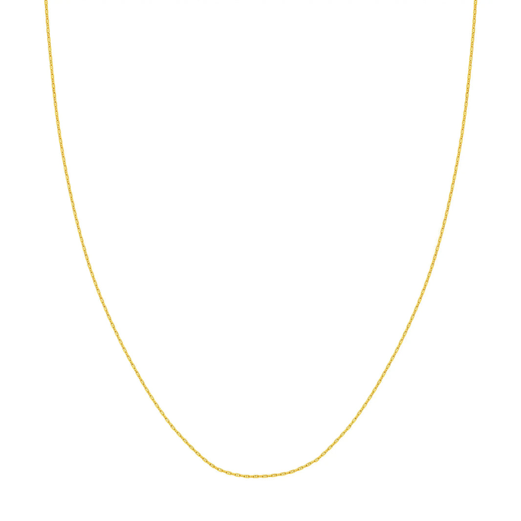 14k Yellow Gold Adjustable Anchor Chain Midas