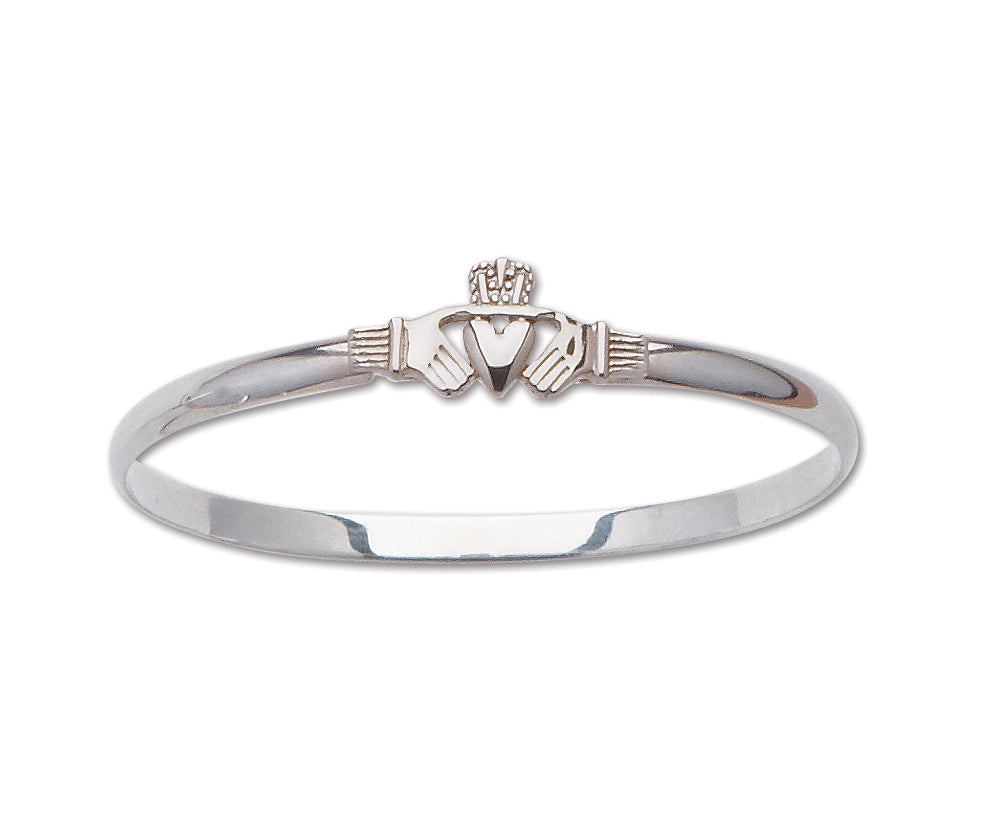 Claddagh Bangle Bracelet