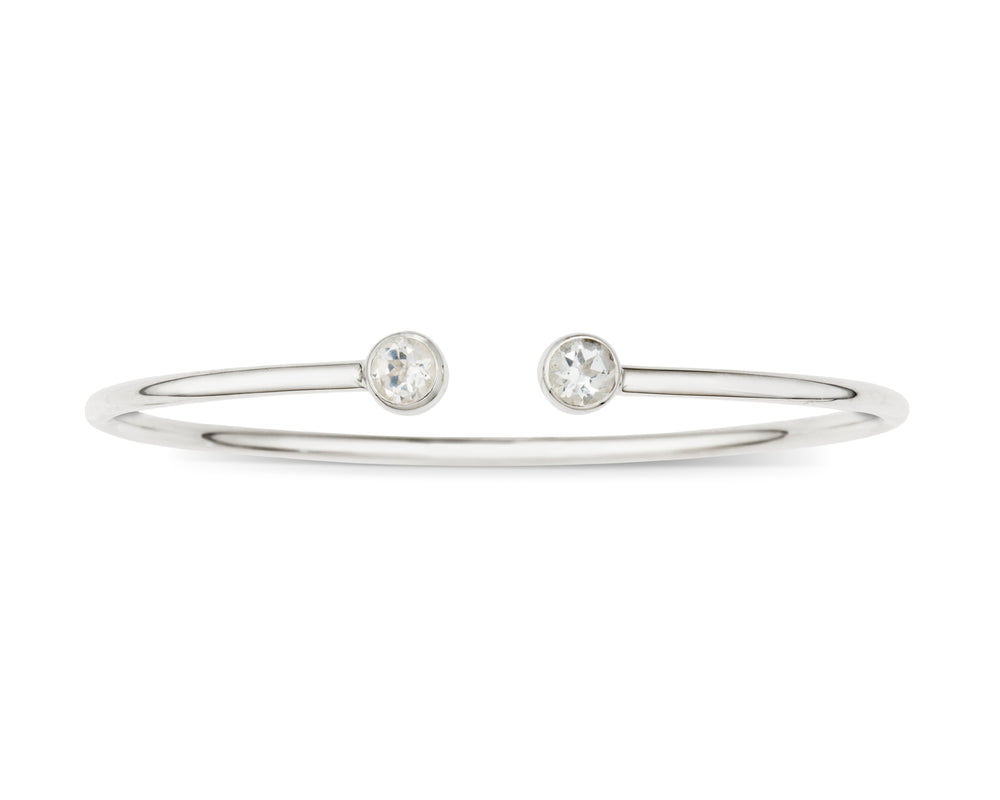 White Topaz Cuff