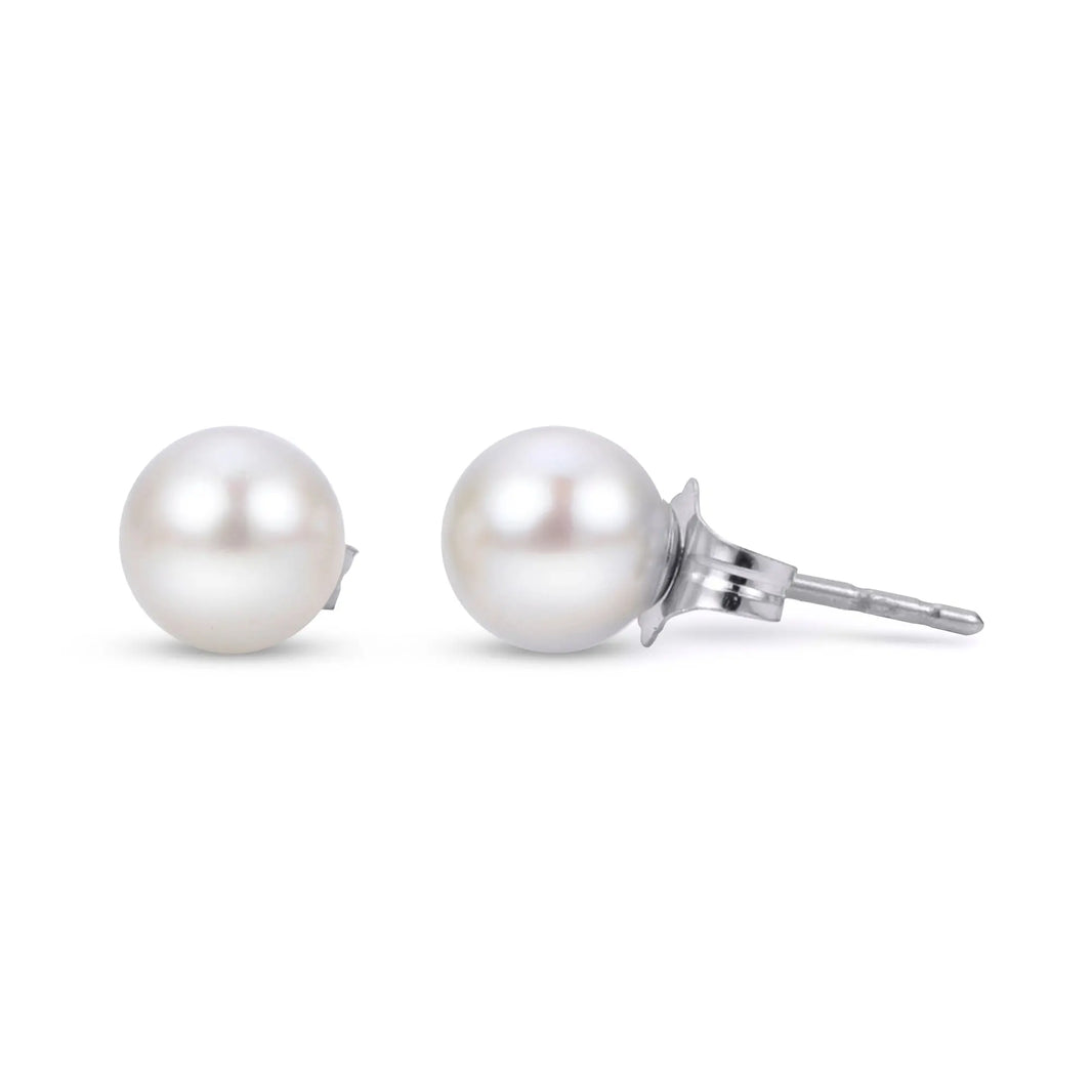 6mm AA Akoya Pearl Studs Imperial-Deltah, Inc.