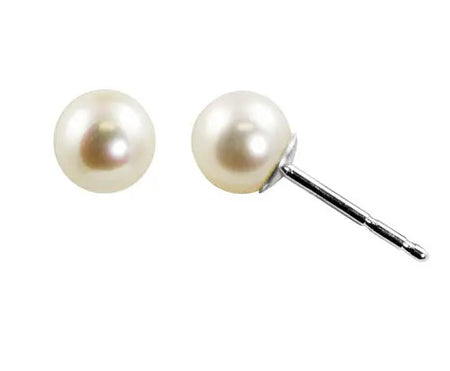 7 mm Akoya Pearl Stud Earrings Imperial-Deltah, Inc.