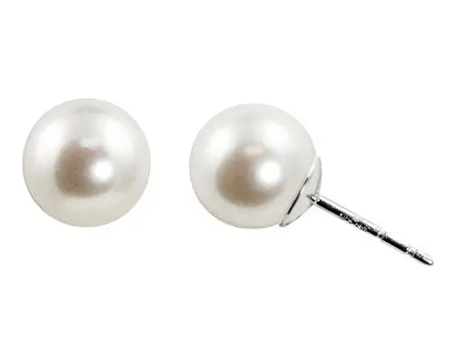 8 mm Akoya Pearl Stud Earrings Imperial-Deltah, Inc.