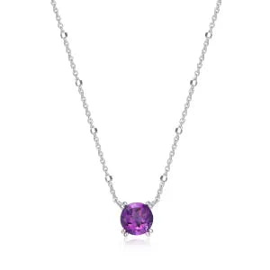 Amethyst Necklace Samuel B Collection