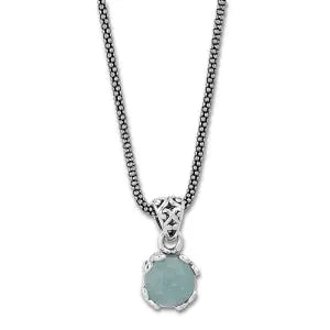 Aquamarine Necklace Samuel B Collection