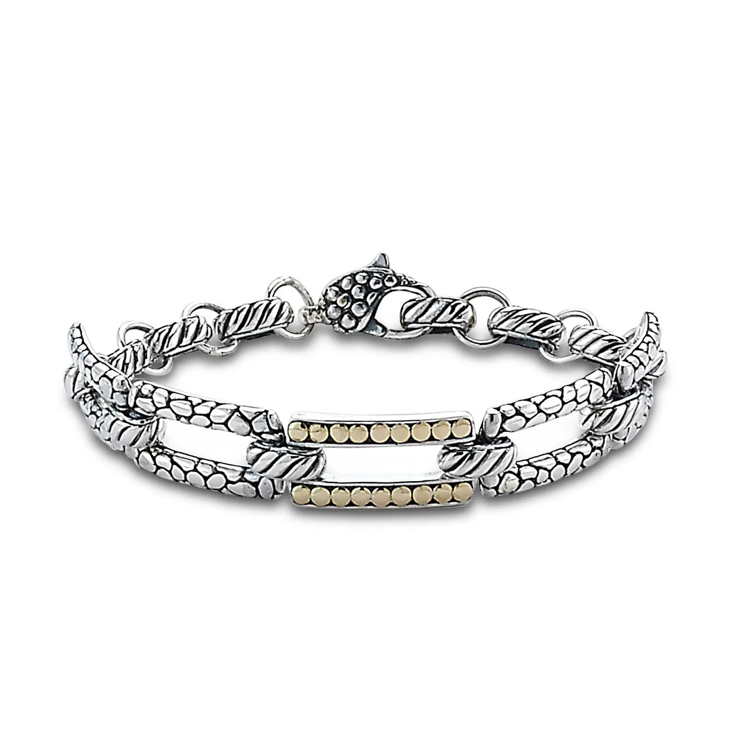 Balinese Design Open Link Bracelet Samuel B Collection