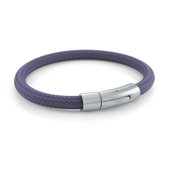 Blue Tire Rubber Bracelet Italgem