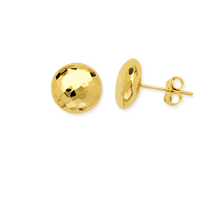 Button Earrings Midas