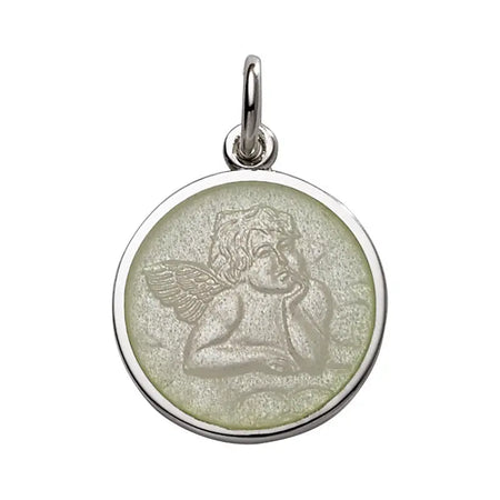 Cherub Angel Medal Pendant J.T. Inman Co, Inc