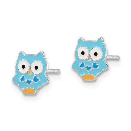 Children's Owl Earrings Quality Gold of Cincinnati