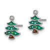 Christmas Tree Earrings Quality Gold of Cincinnati