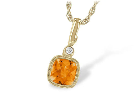 Citrine Necklace Allison Kaufman