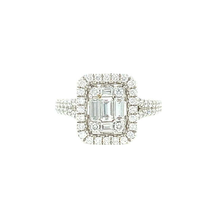 Cluster diamond fashion ring Reko
