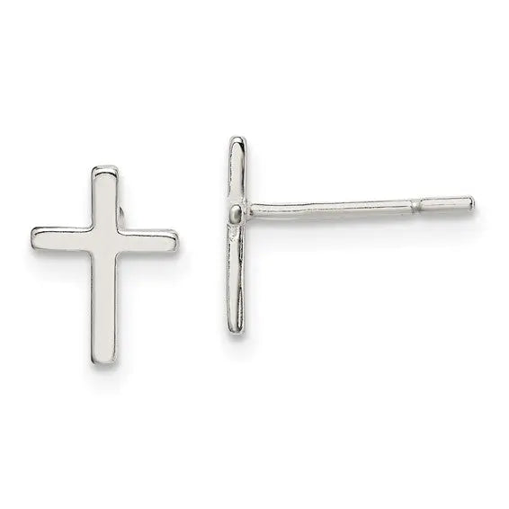 Cross Studs Earrings Quality Gold of Cincinnati