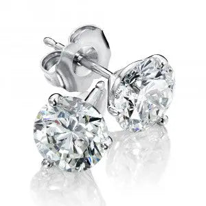 Cubic Zirconia Stud Earrings Bernard's