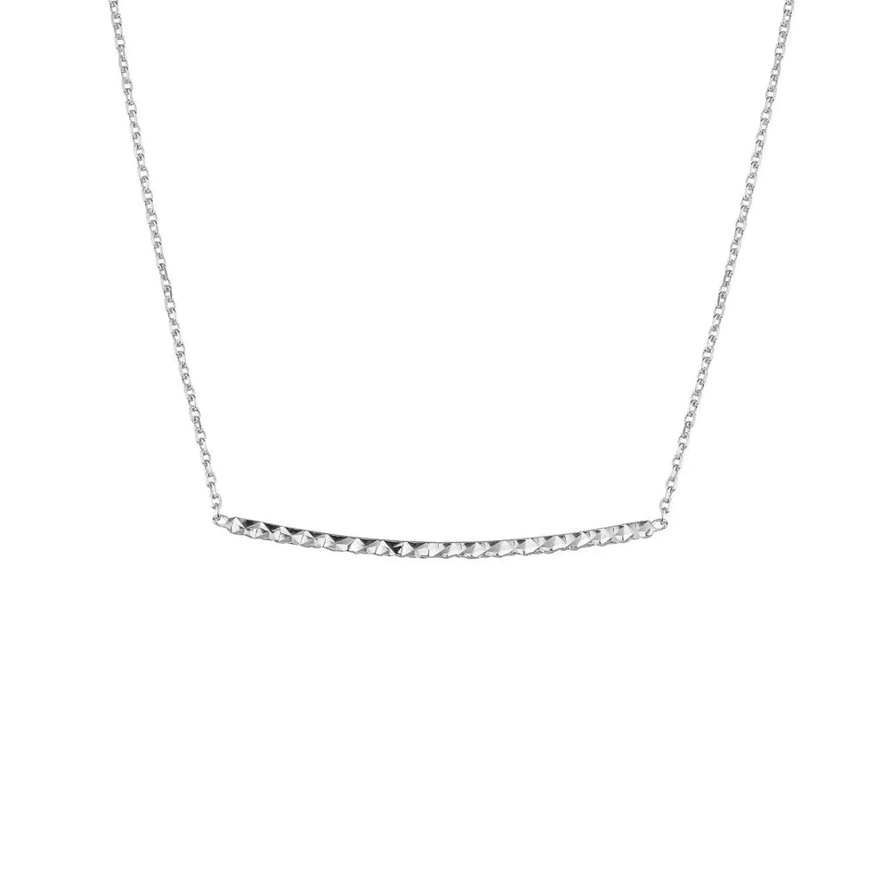 Curved Bar Necklace Midas