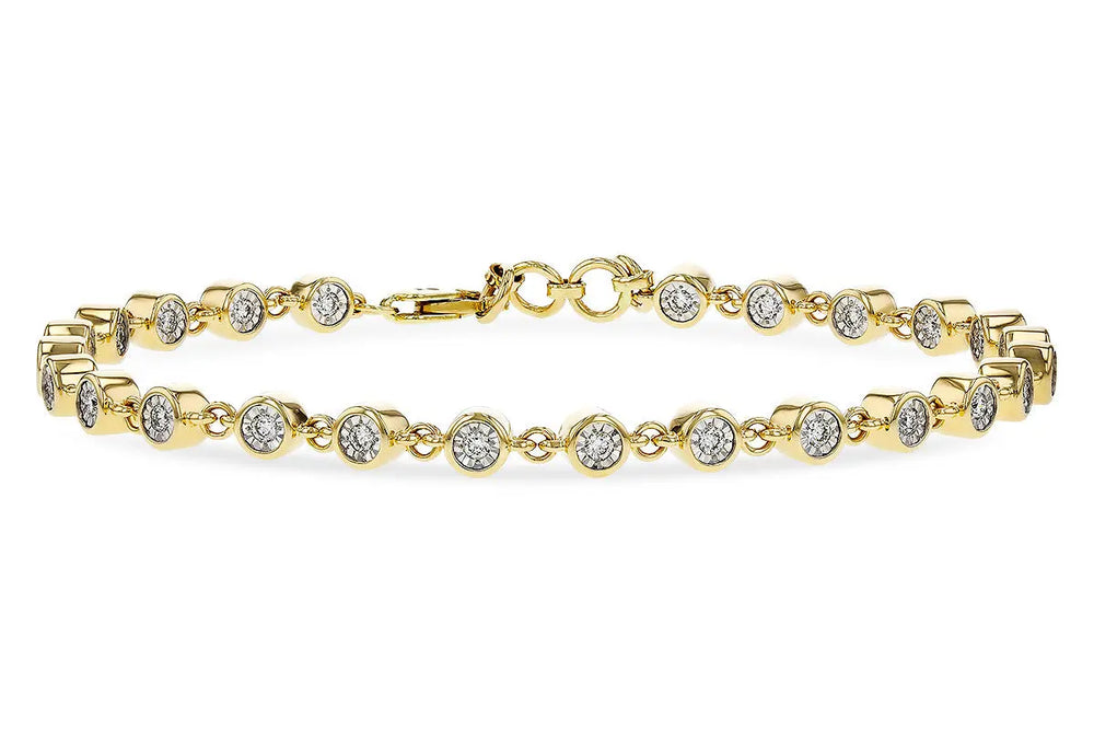 Diamond Bezel Tennis Bracelet Allison Kaufman