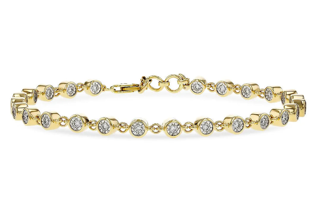 Diamond Bezel Tennis Bracelet Allison Kaufman