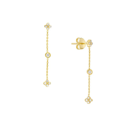 Diamond Drop Earrings Midas