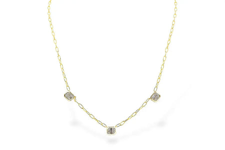 Diamond Paperclip Chain Allison Kaufman