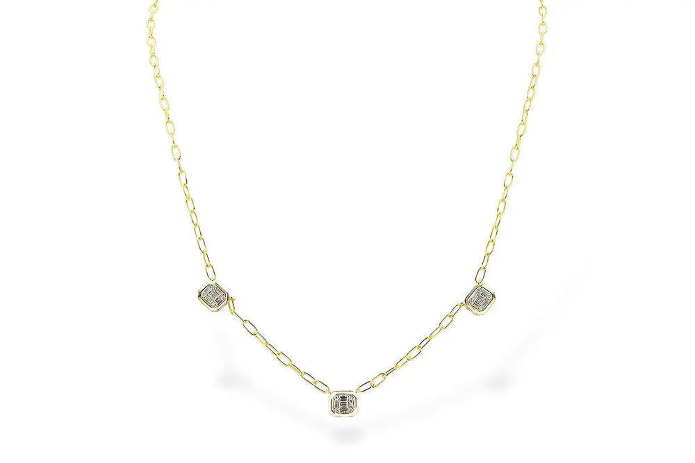 Diamond Paperclip Chain Allison Kaufman