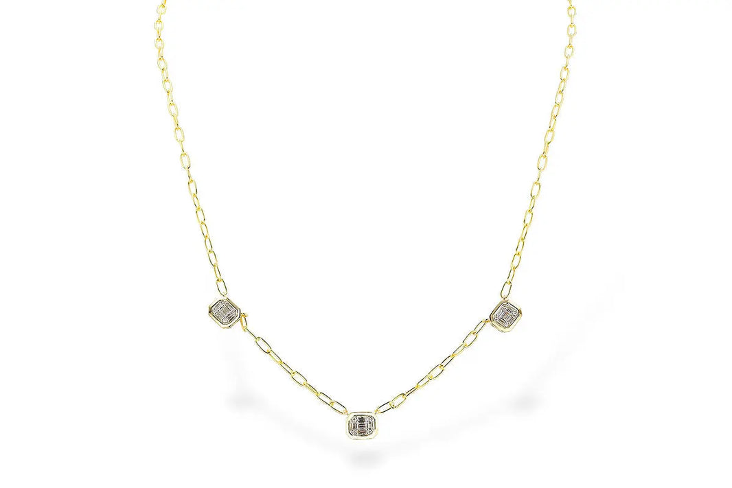Diamond Paperclip Chain Allison Kaufman