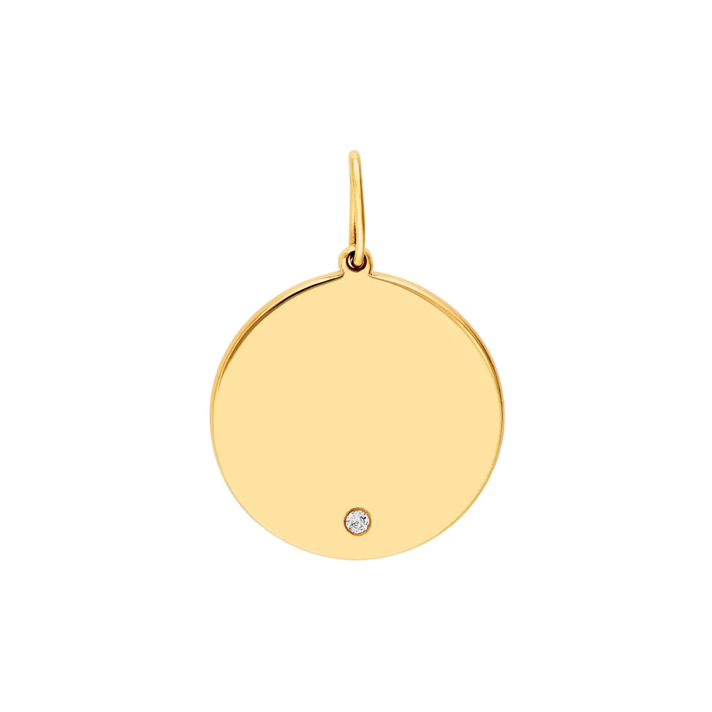 Diamond Round Pendant Midas