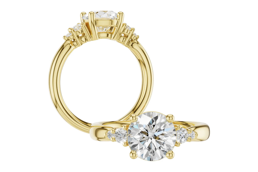 Diamond Semi Mount Engagement Ring Allison Kaufman