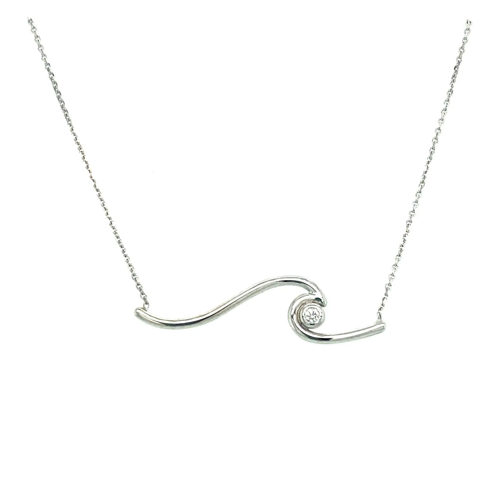 Diamond Wave Necklace Midas